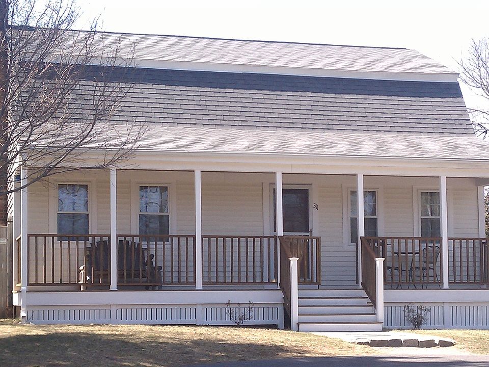 Sunny Front Farmers Porch