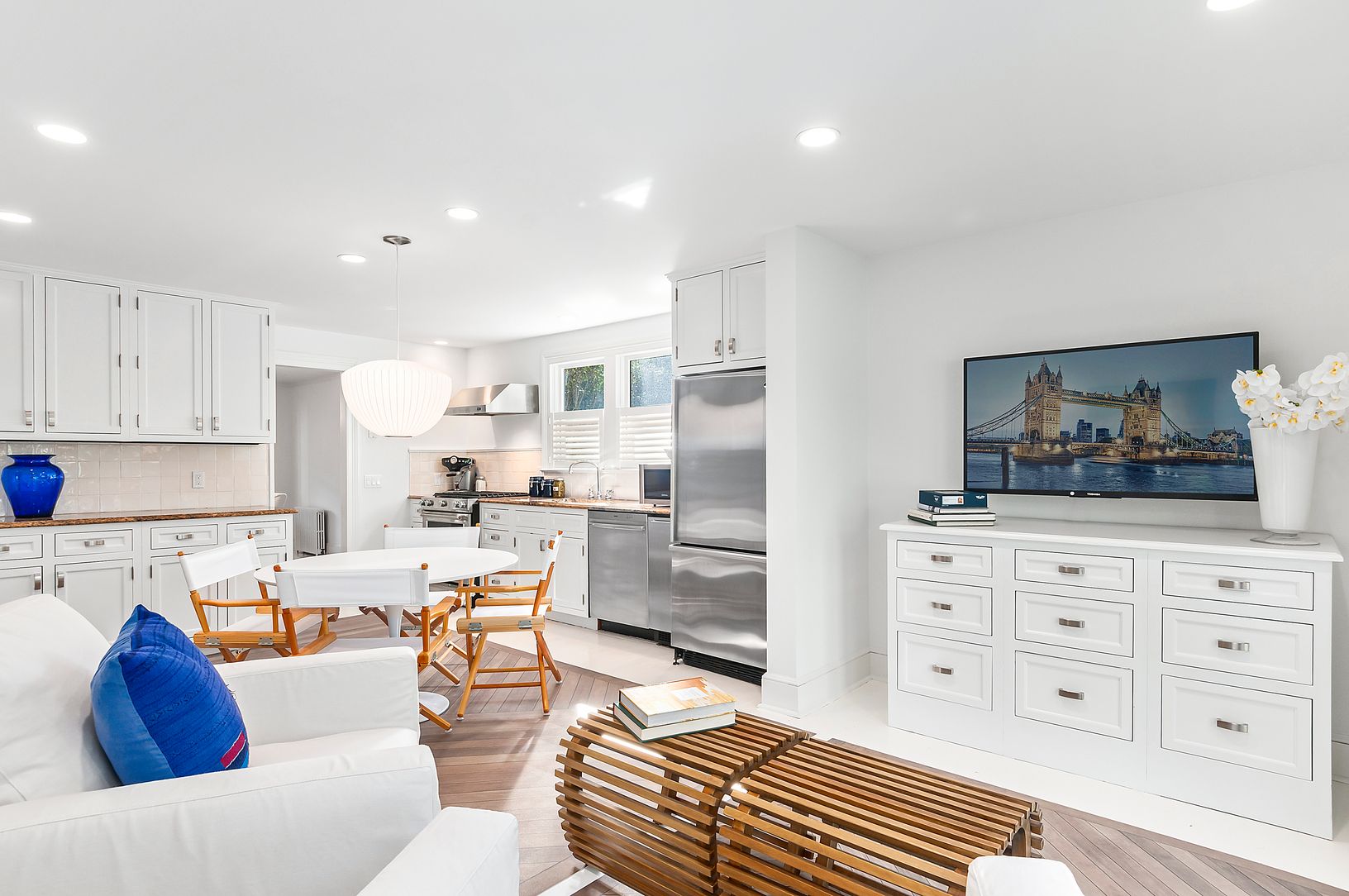 TV Living Room off Kitchen