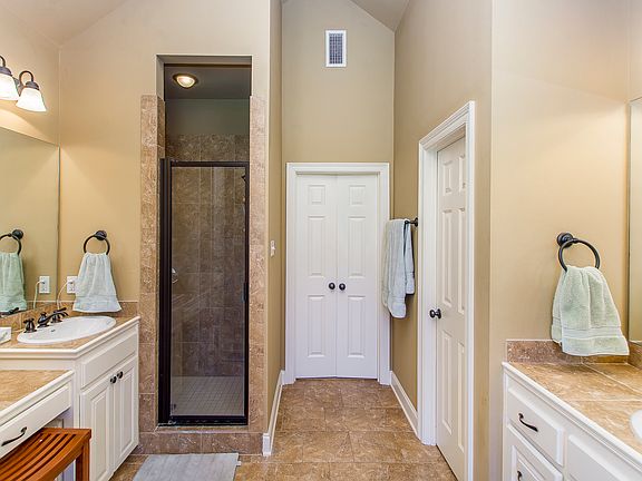 large custom tiled shower