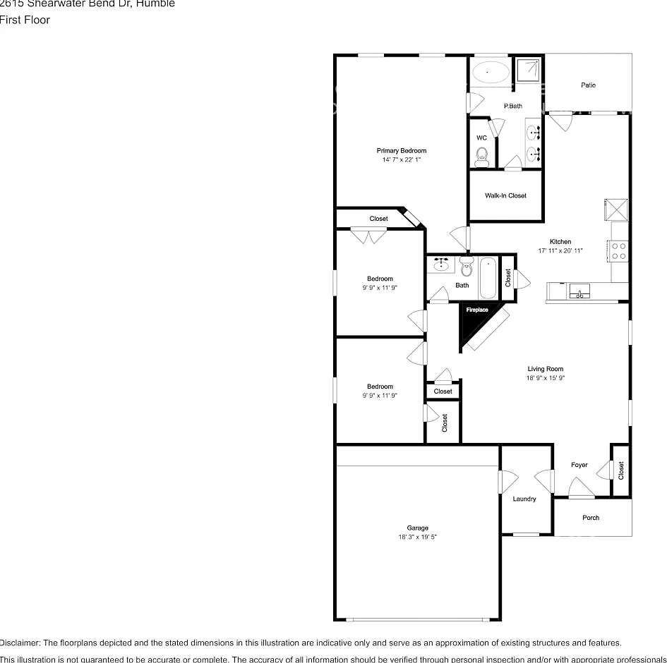 2615 Shearwater Bend Dr Humble, TX 77396 — Photo 2