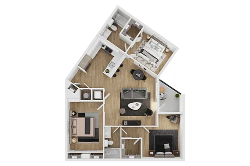 Floor plan B4 - 100% MFI (Eligibility Restrictions Apply)