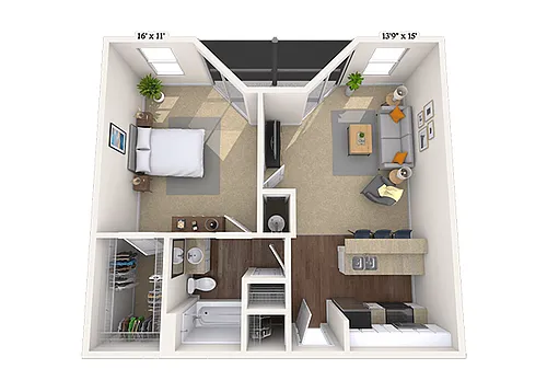 Floor plan St Marks Light