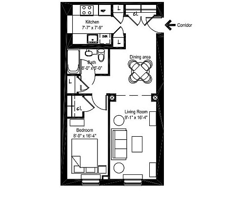 3rd image of 100 Atlantic Ave APT 2L