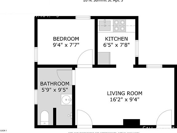 3rd image of 20 N Summit St APT 3