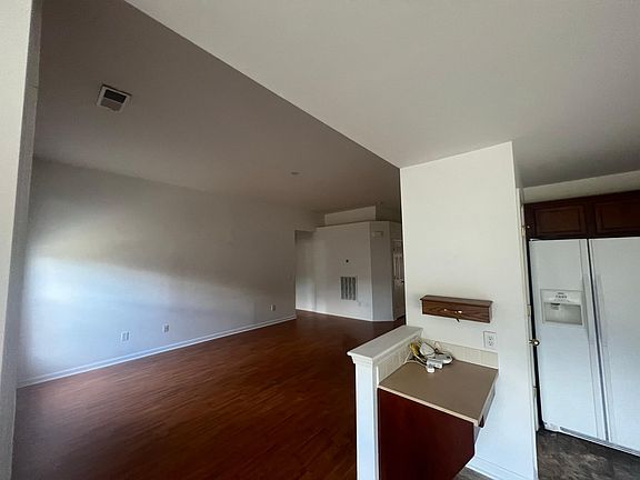 Huge living room with high ceilings