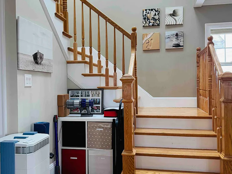 stairs from 2nd to 3rd floor