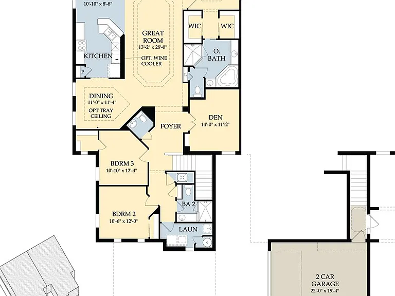 Coach home layout