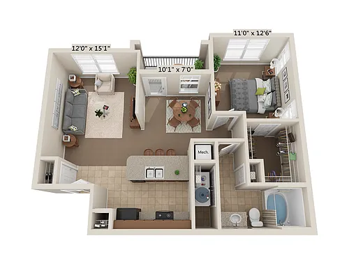 Floor plan A2