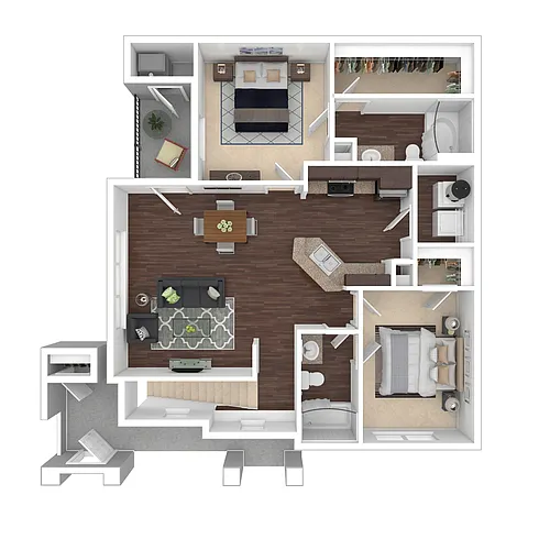 Floor plan The Stanford