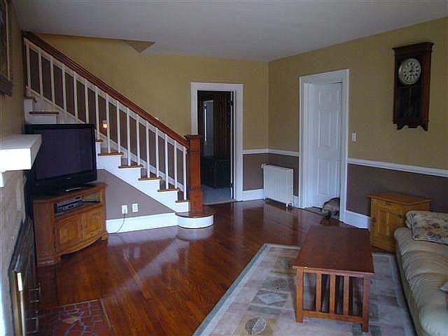 Formal Living w/ FP & Beautiful HW floors