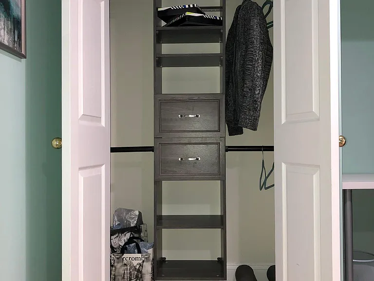 New Closet organizers