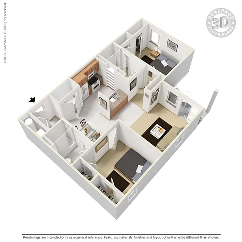 Floor plan Brunswick