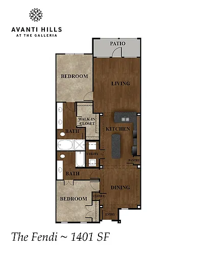 Floor plan B5 Fendi
