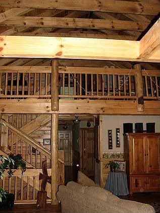 Inside l/rm to upper loft