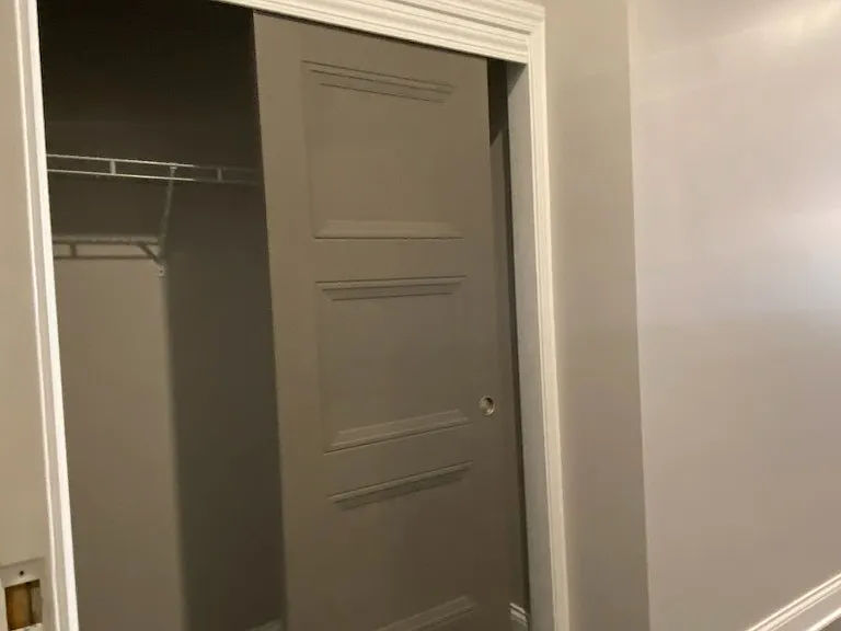 Spacious coat closet as you enter the unit. Spacious coat closet as you enter the unit.