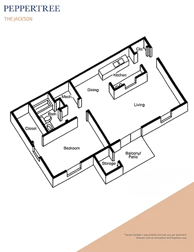 Floor plan The Jackson