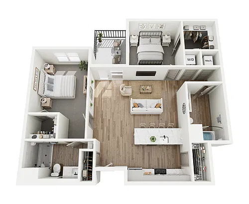 Floor plan The Kensington