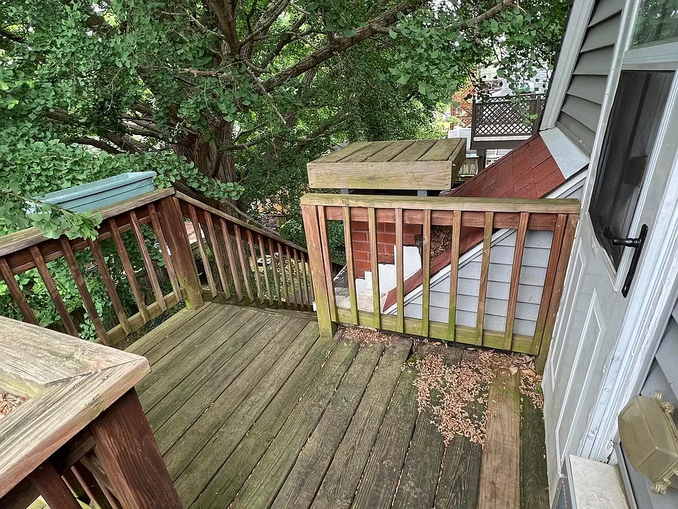 Deck/Back stairs