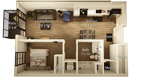 Floor plan Spring