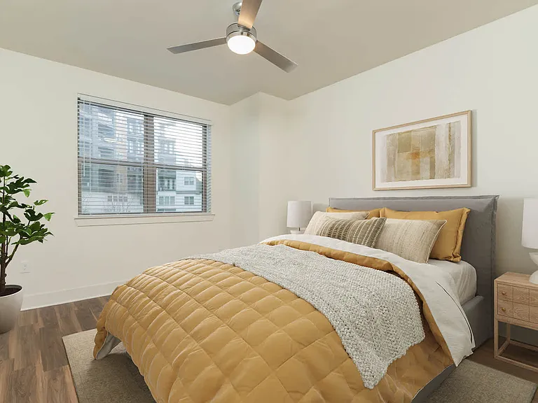 Bedroom with Hard Surface Flooring