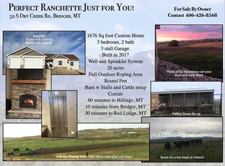 52 S Dry Creek Rd, Bridger, MT 59014