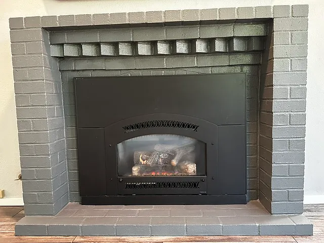Gas Masonry Fireplace