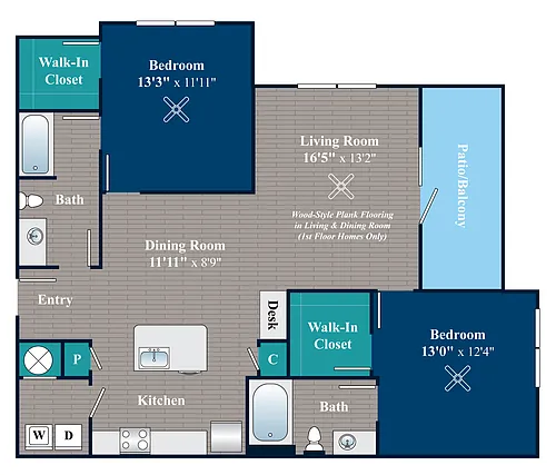 Floor plan Britton
