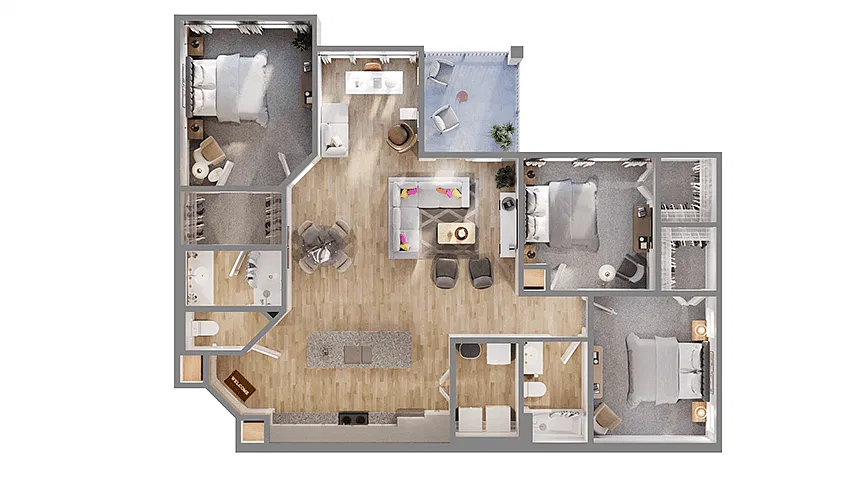 Floor plan C1