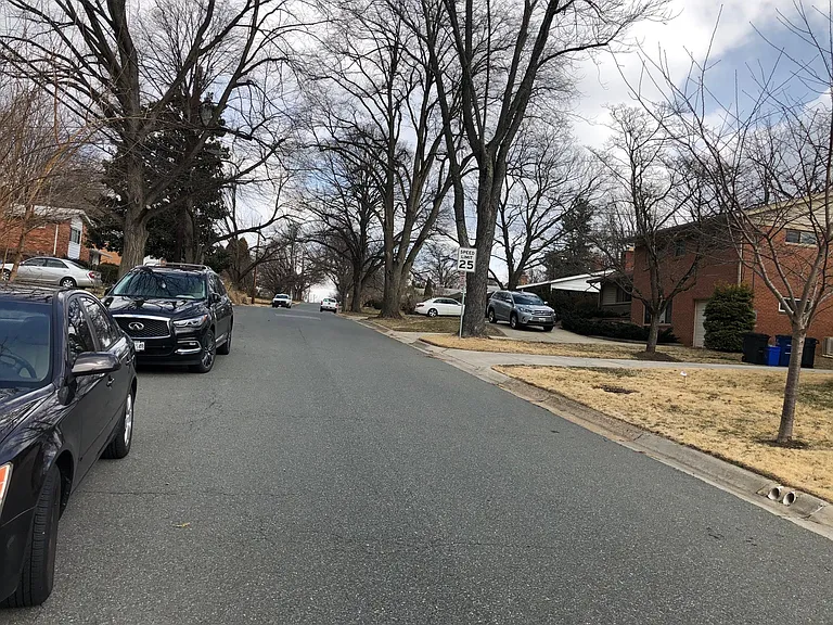 Our street view (Cedarcrest Dr.)