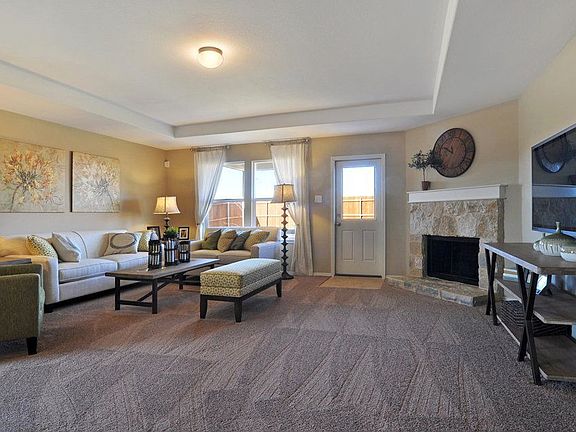 The Family Room with Optional Fireplace