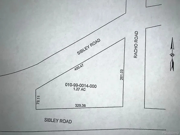 Vacant Sibley Rd, Riverview, MI 48193
