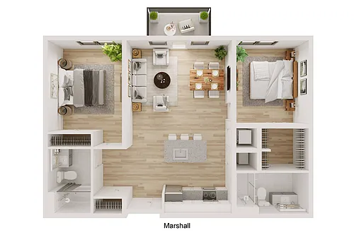 Floor plan Shiplock Views - Marshall