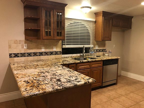 Granite counters, brand new spacious kitchen.