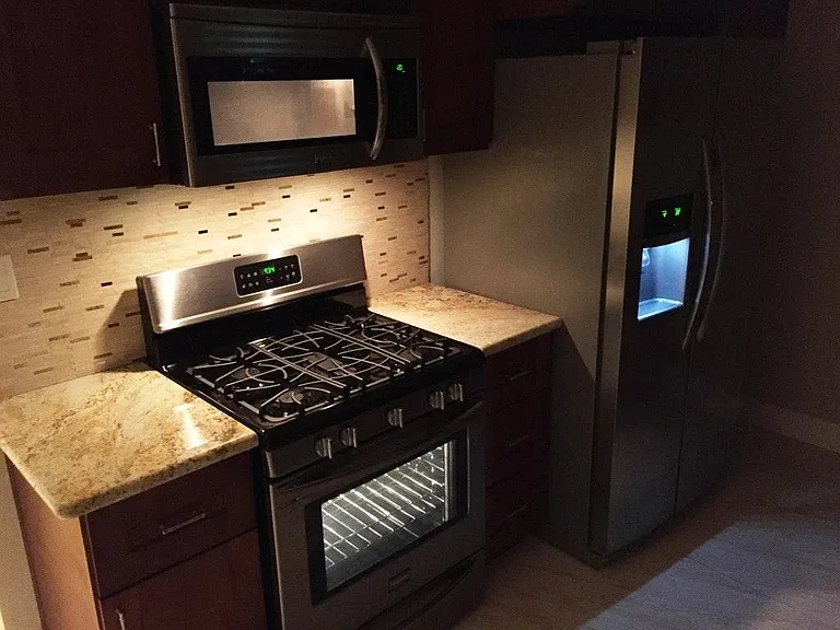 kitchen - night view