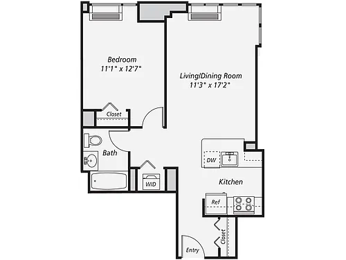 Floor plan A14
