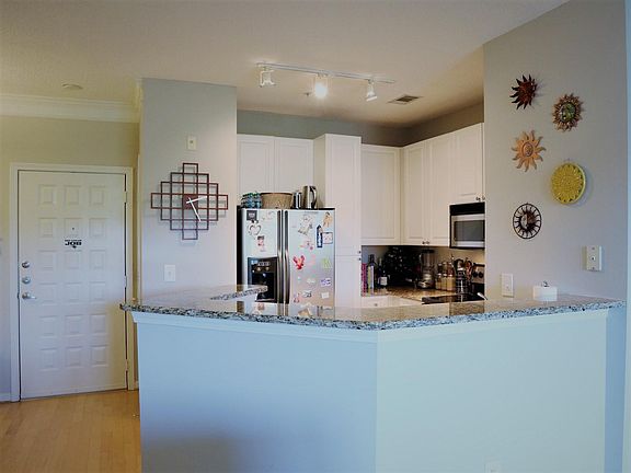 Kitchen viewed from the living room