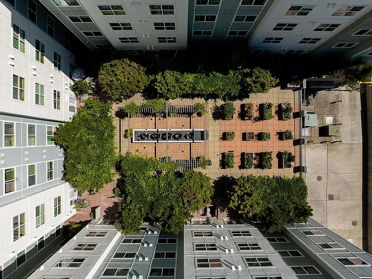 Aerial View of Community