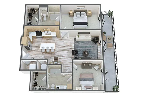 Floor plan B4
