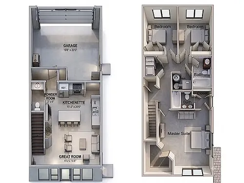 Floor plan 3X25