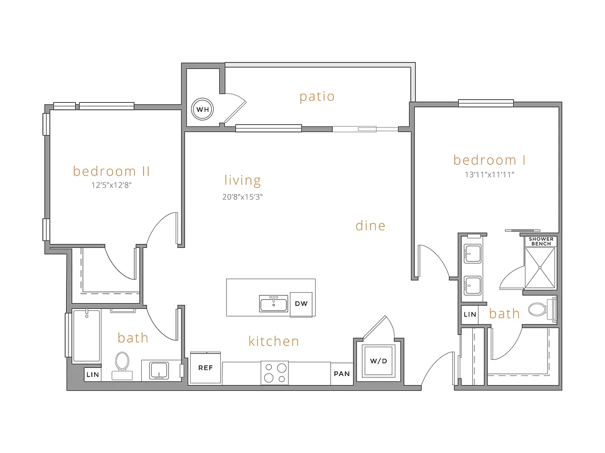 Floor plan B3