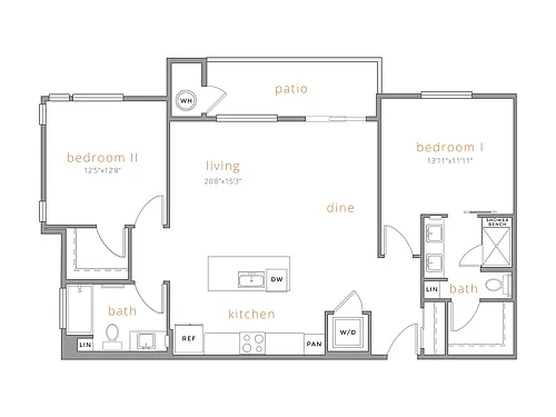 Floor plan B3