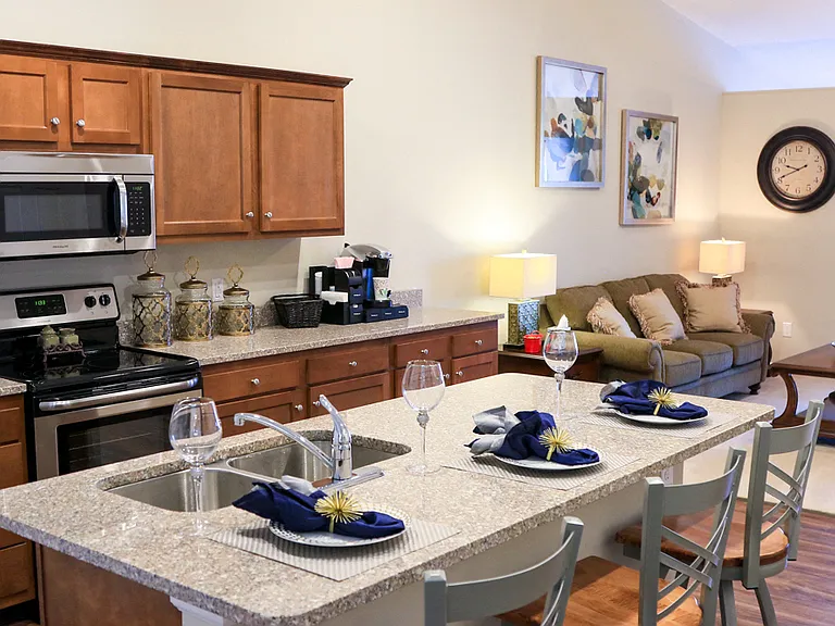 Spacious, Eat-In Kitchens