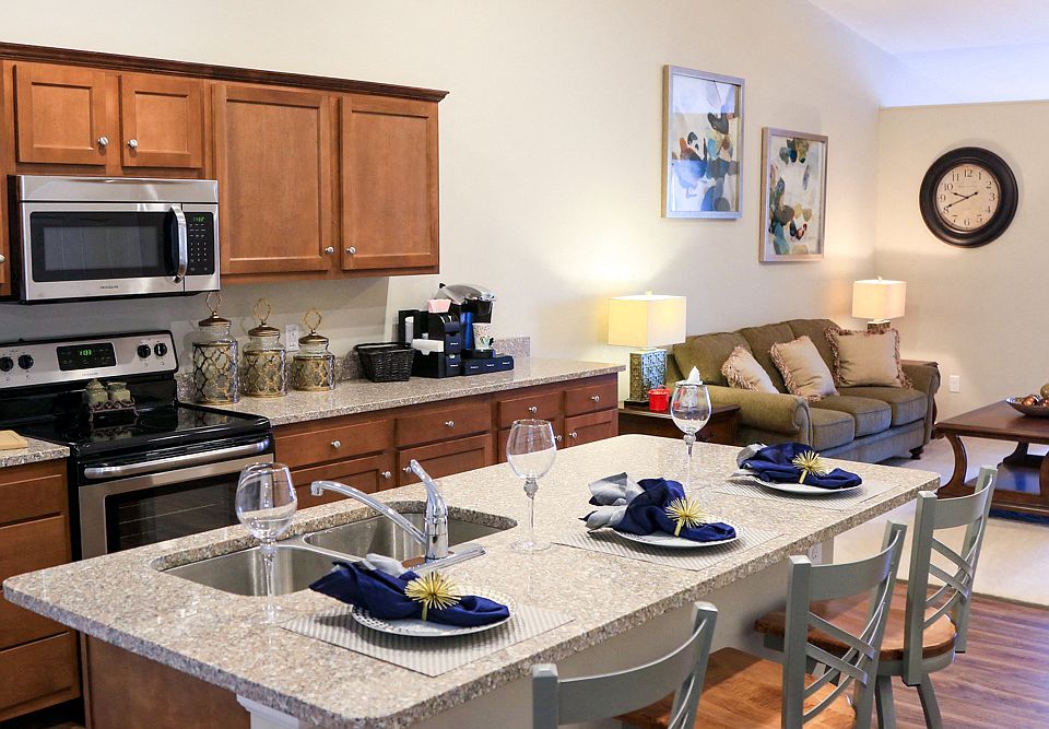 Spacious, Eat-In Kitchens