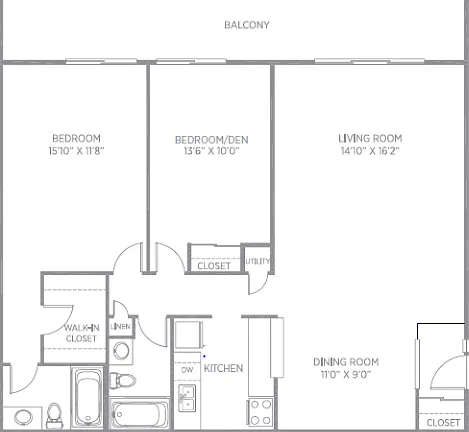 Two Bedroom Two Bedroom