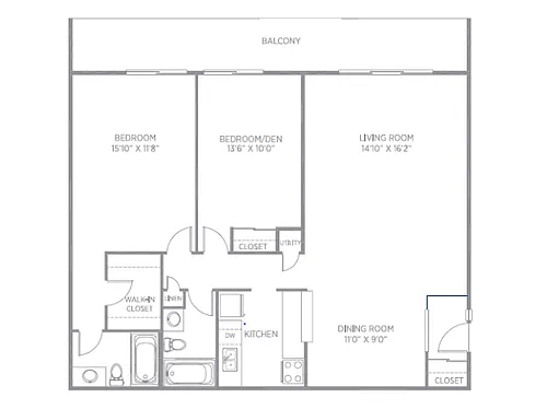 Floor plan 2E