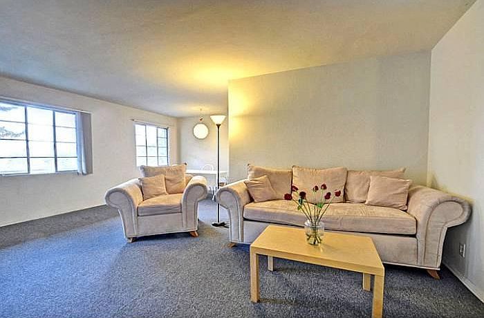 Spacious living room