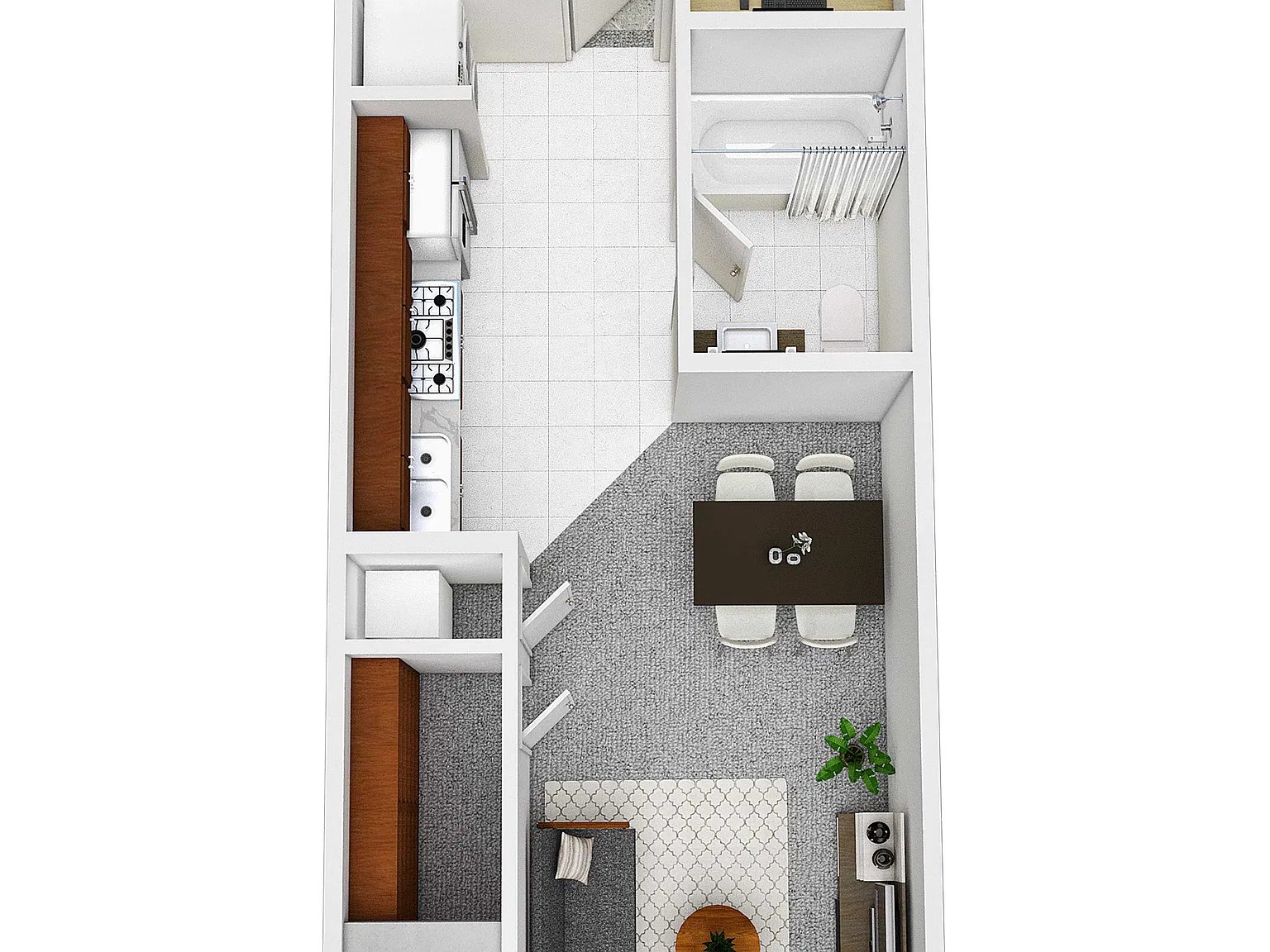 1 bed, 550 sqft, $1,250 — Photo 2