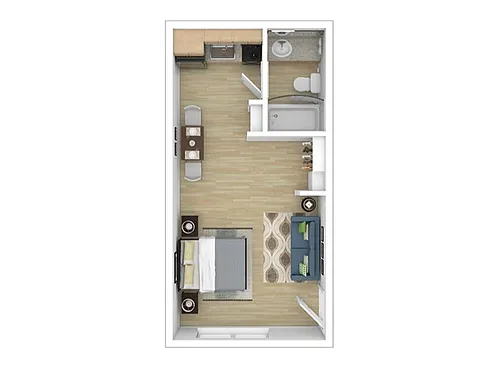 Floor plan The Hawthorn