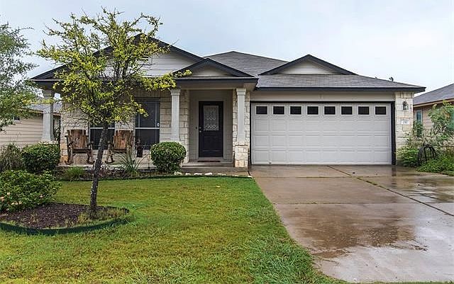 This stunning one story home sits on a spacious lot with impressive mature landscaping. As you pull up, you will immediately notice the architectural interest of this home. The front window and dormer window above the garage, step-out brick corners, as we