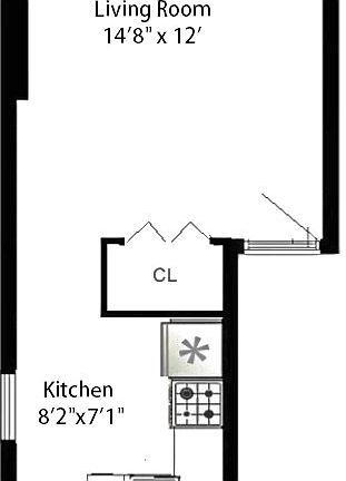 2nd image of 204 W 98th St APT 1F
